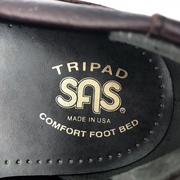 SAS Easier Tripad Comfort Antique Wine Slip On Loafers Woman's 8WW Comfort Shoes - Picture 8 of 12